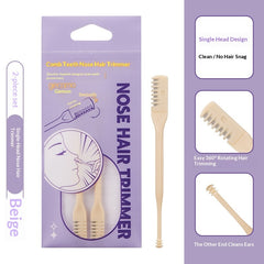 360 Degree Rotating Double Head Nose Hair Trimmer Nose Hair Removal Trimming Washable Portable Nose Ear Hair Trimmer Tools